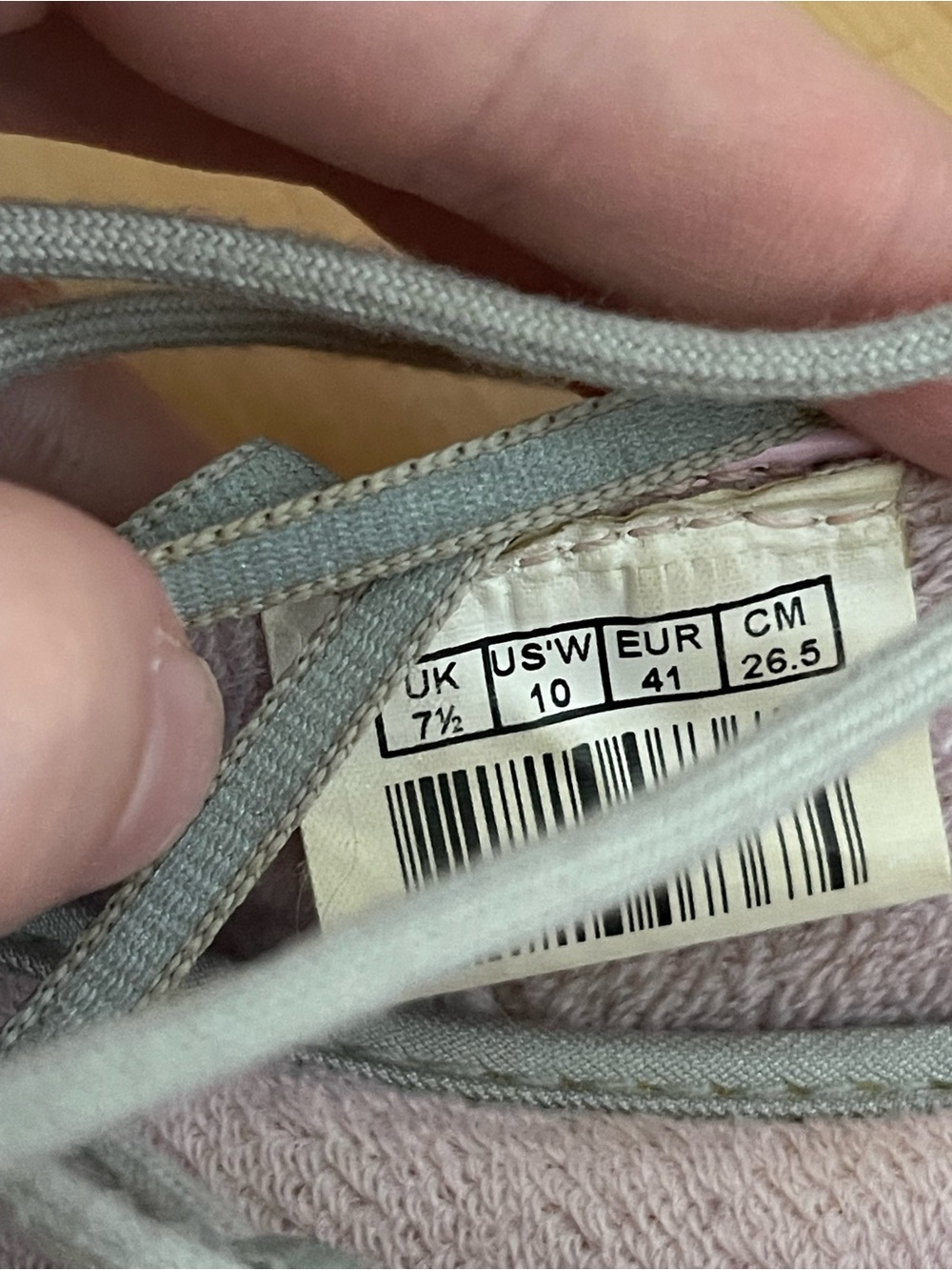 Rare Vintage Puma Pink and Grey Leather Sporty Ballet Flats - Picture 9 of 12